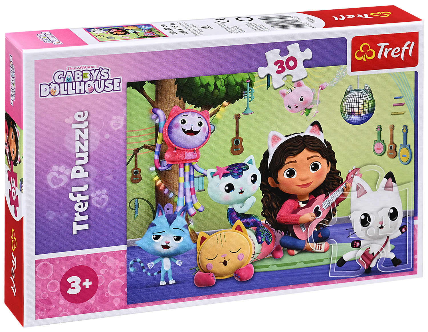 Пъзел Trefl от 30 части - Къщичката за кукли на Габи
