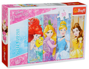 Пъзел Trefl от 30 части - Красивите принцеси