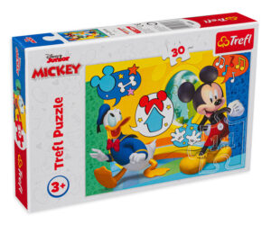 Пъзел Trefl от 30 части - Мики и приятели