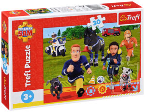 Пъзел Trefl от 30 части - Пожарникарят Сам
