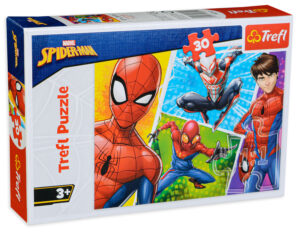 Пъзел Trefl от 30 части - Спайдърмен и Мигел