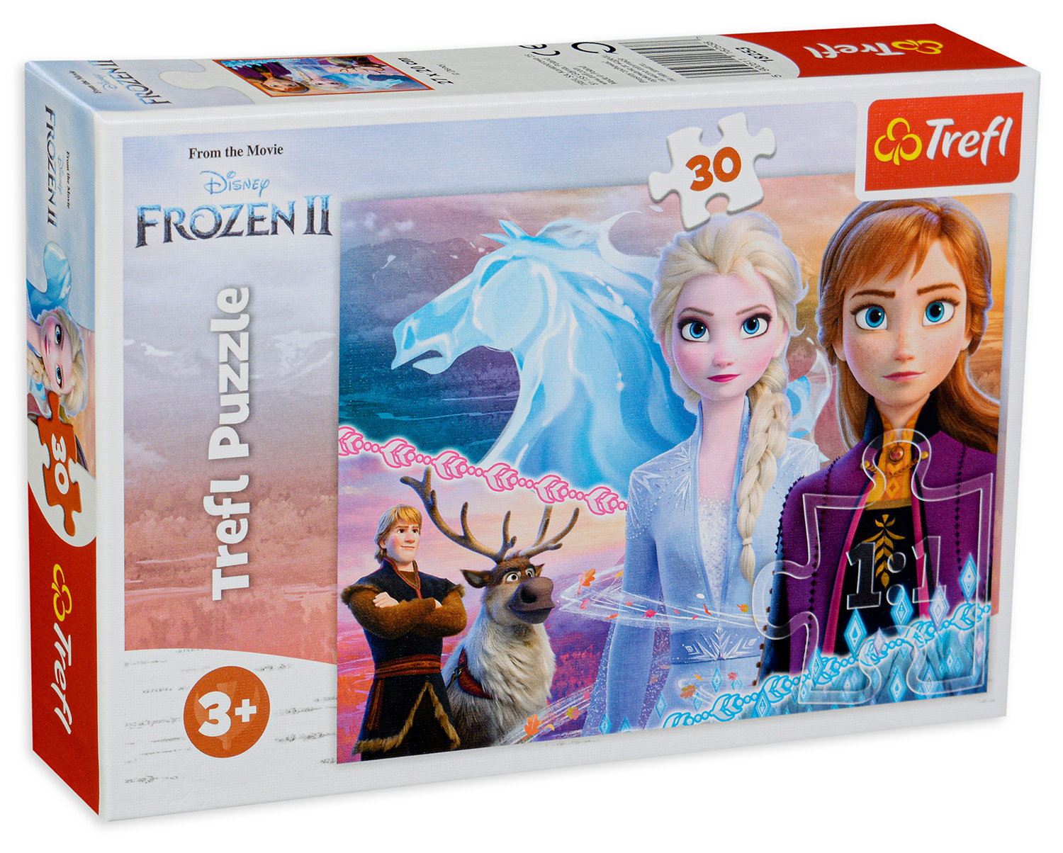 Пъзел Trefl от 30 части - Замръзналото кралство 2, Смелостта на сестрите