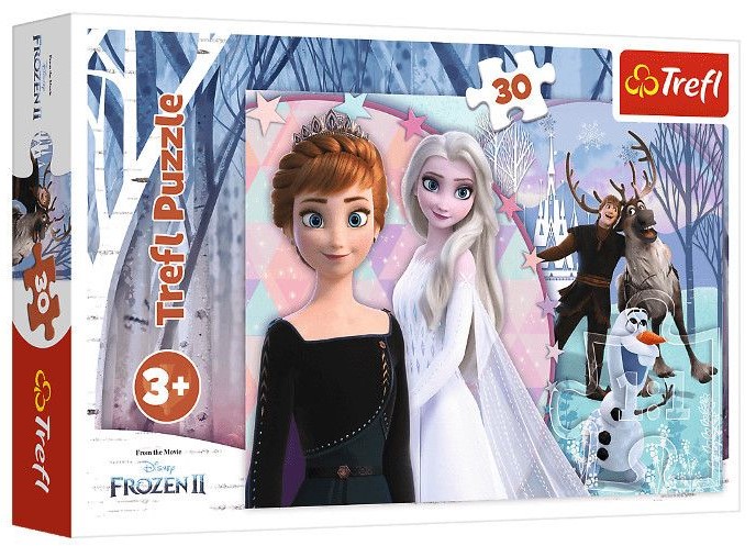 Пъзел Trefl от 30 части - Замръзналото кралство, Замръзване