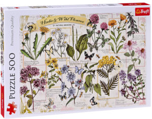 Пъзел Trefl от 500 части - Хербарий: лечебни билки