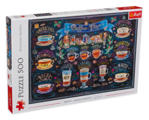 Пъзел Trefl от 500 части - Кафе