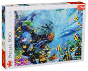 Пъзел Trefl от 500 части - Красотата на морското дъно