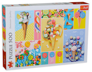 Пъзел Trefl от 500 части - Любими сладкиши