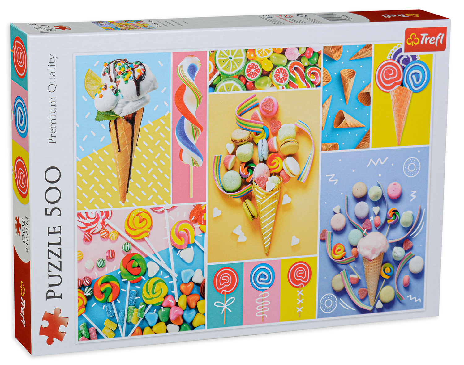 Пъзел Trefl от 500 части - Любими сладкиши