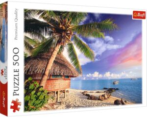 Пъзел Trefl от 500 части - Остров Бора Бора