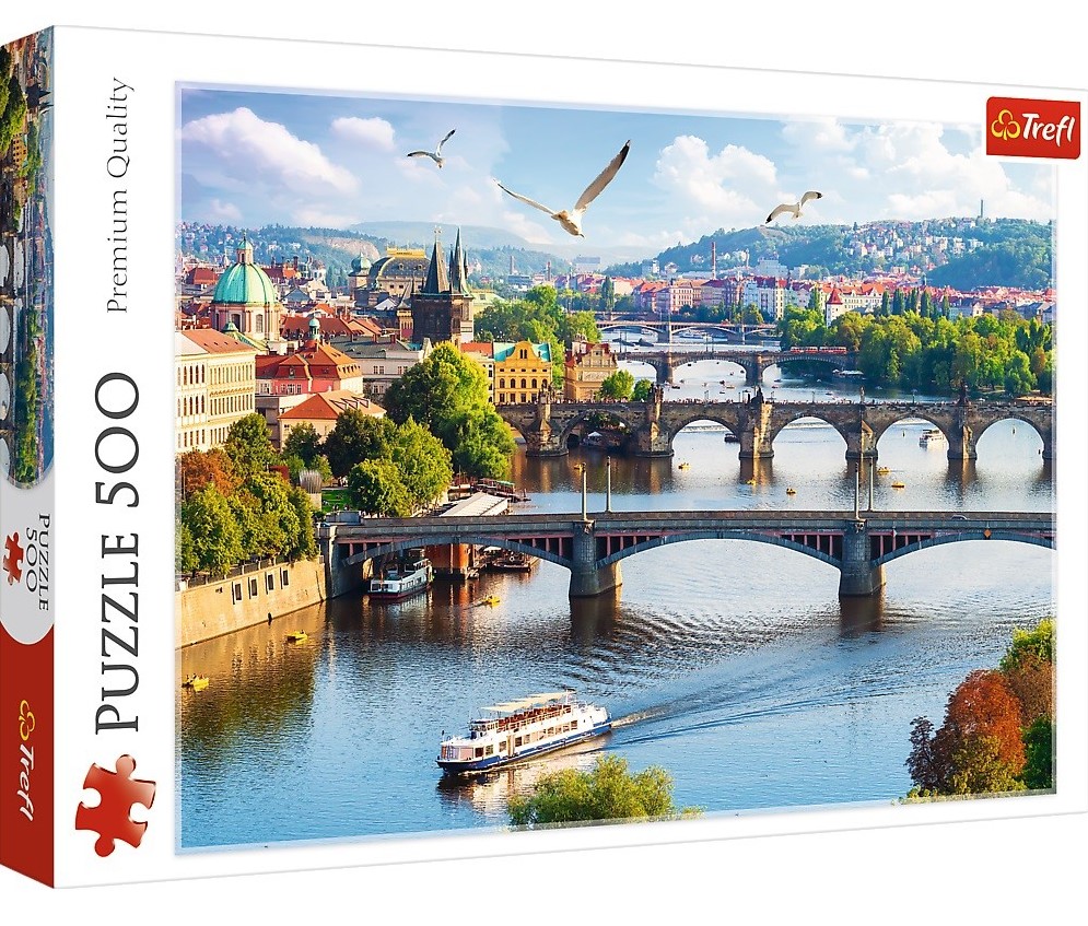 Пъзел Trefl от 500 части - Прага, Чехия
