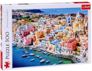 Пъзел Trefl от 500 части - Прочида, Кампания, Италия