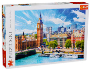 Пъзел Trefl от 500 части - Слънчев ден в Лондон