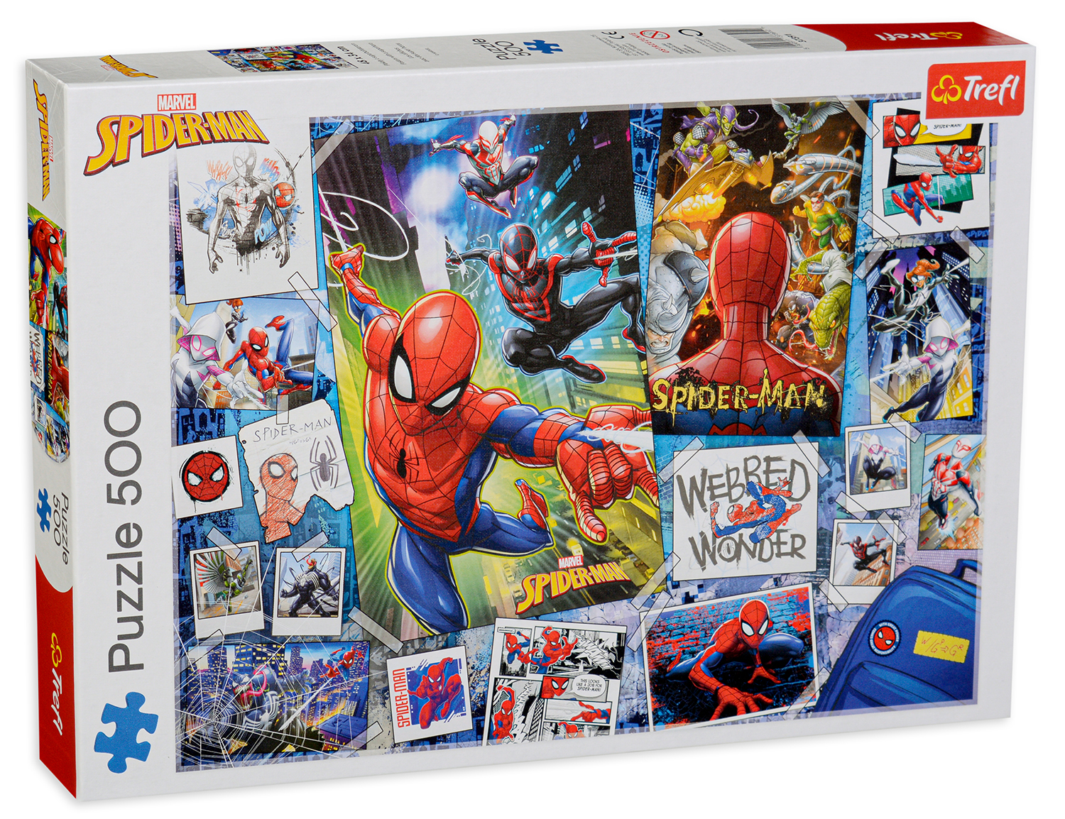 Пъзел Trefl от 500 части - Спайдърмен