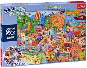 Пъзел Trefl от 500 части - Spy Guy, Европа