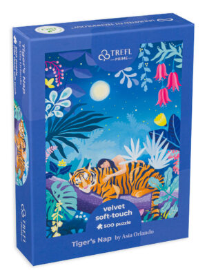 Пъзел Trefl от 500 части - Спящ тигър