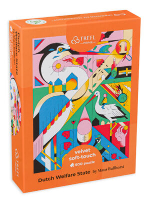 Пъзел Trefl от 500 части - Цветни птици