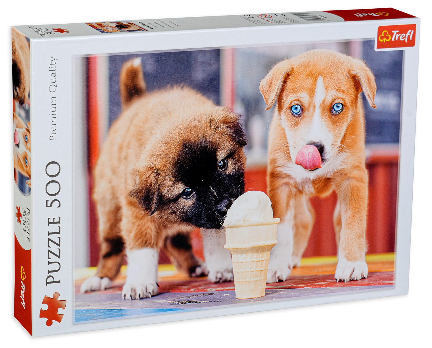 Пъзел Trefl от 500 части - Време е за сладолед