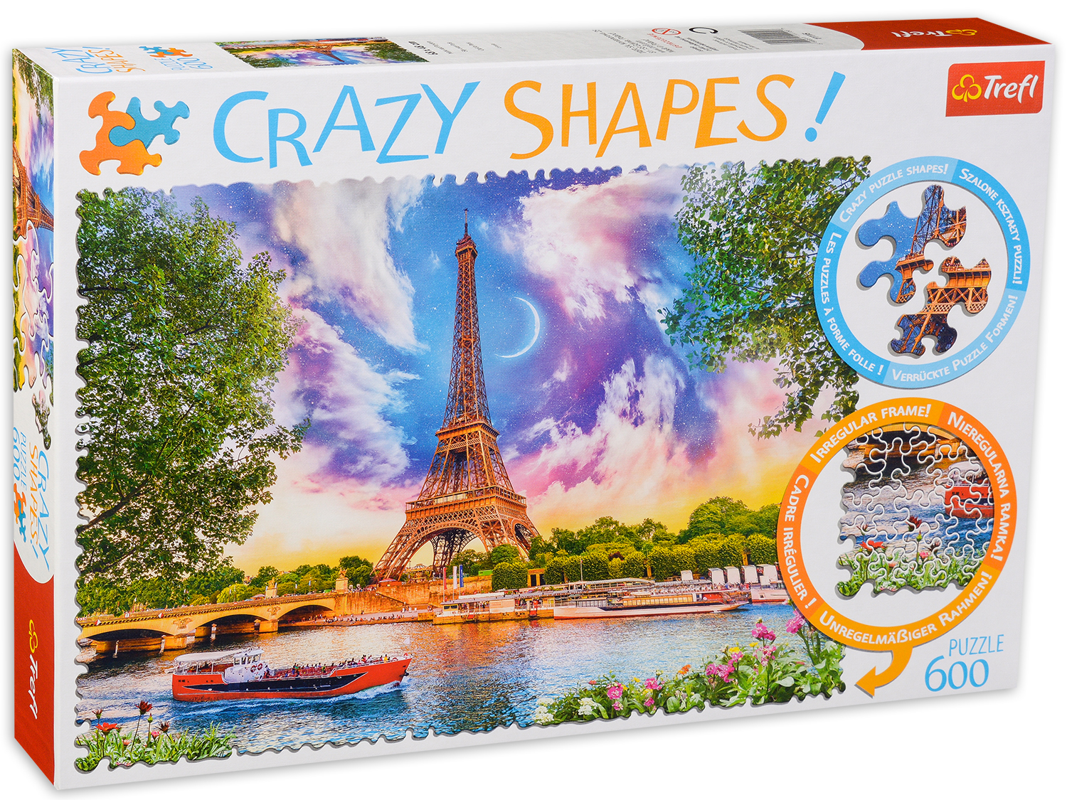 Пъзел Trefl от 600 части - Небе над Париж