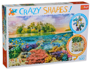 Пъзел Trefl от 600 части - Тропически остров