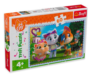 Пъзел Trefl от 60 части - Игри с приятели