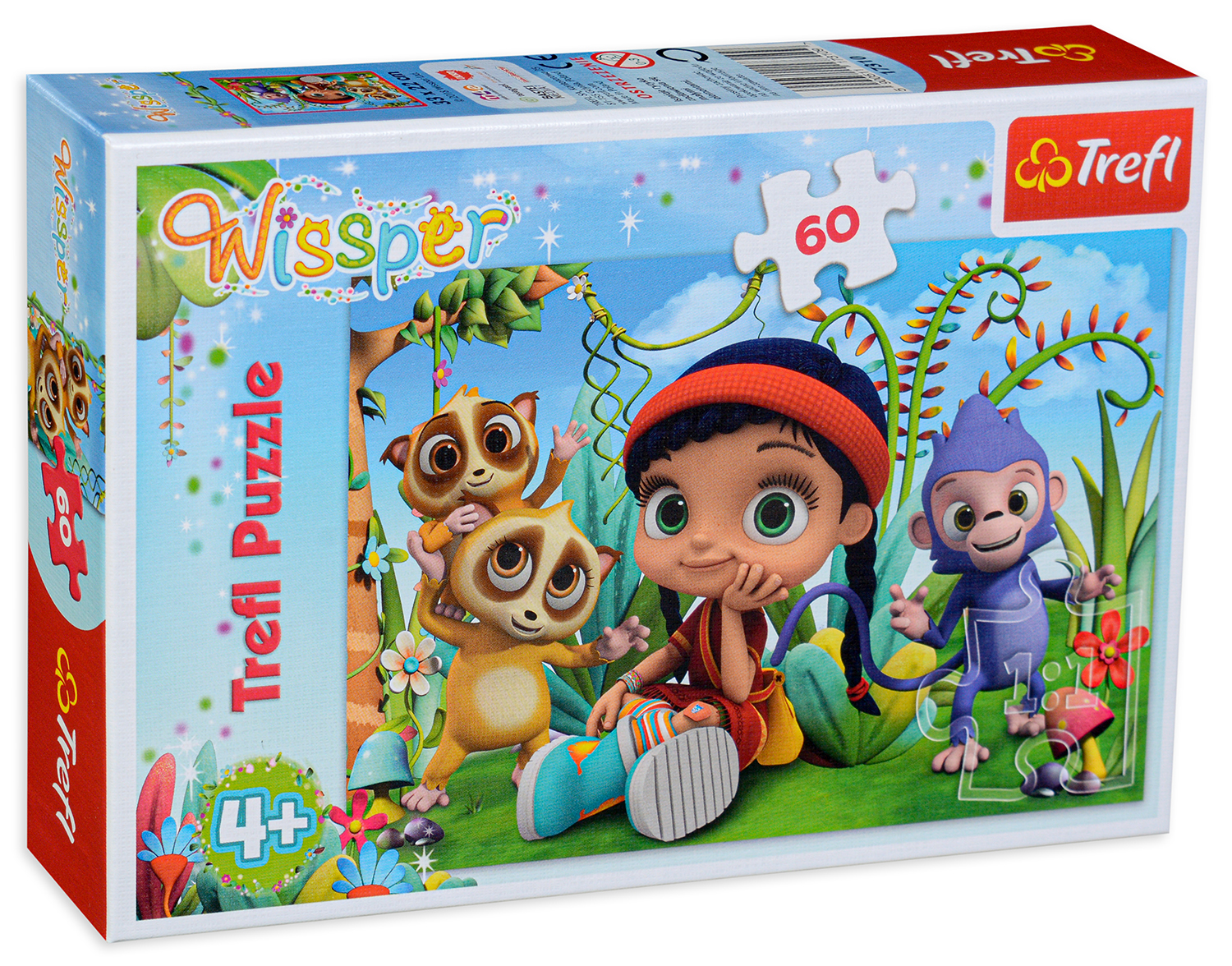 Пъзел Trefl от 60 части - Малката чаровница Уиспър