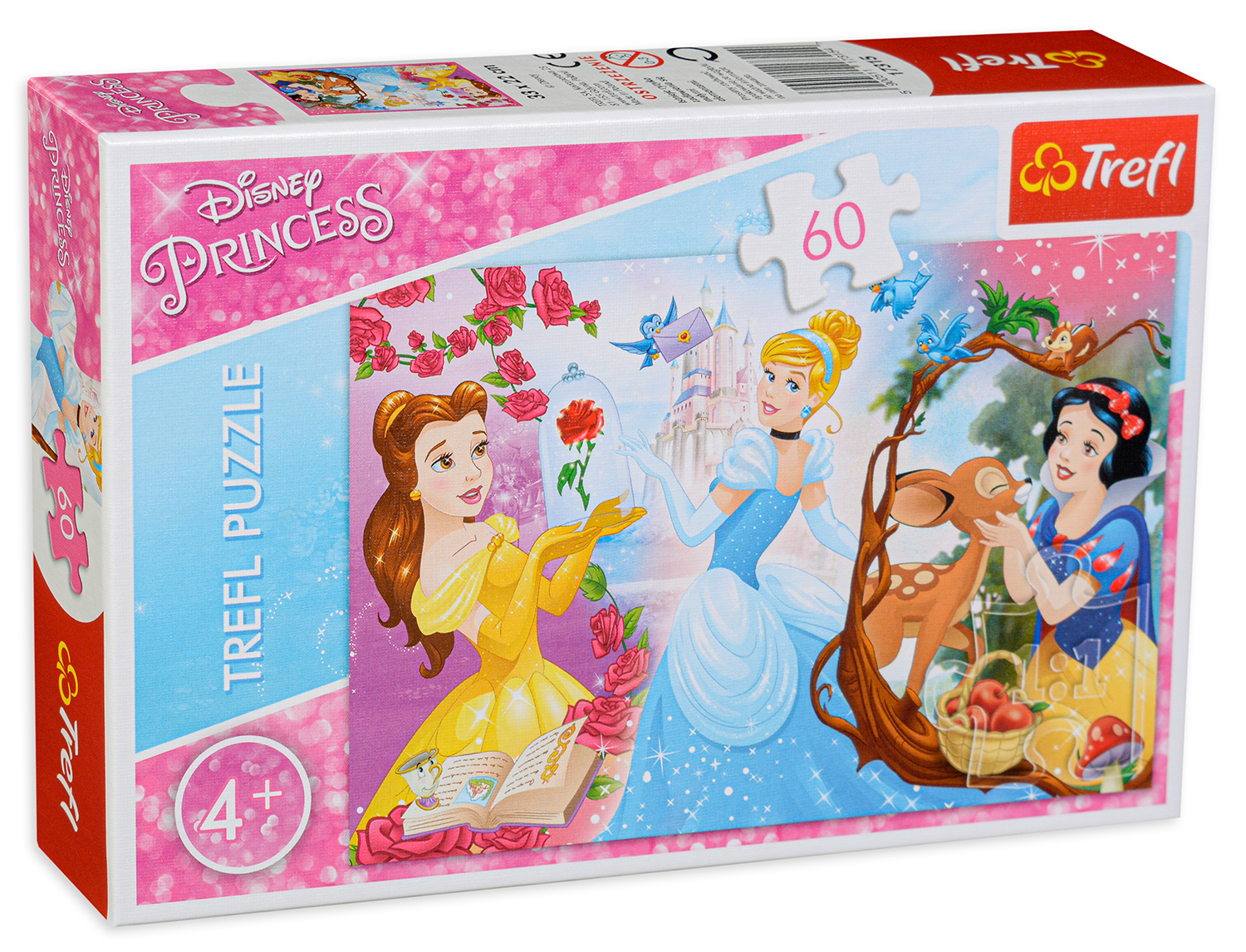 Пъзел Trefl от 60 части - Покана за бала на принцесите