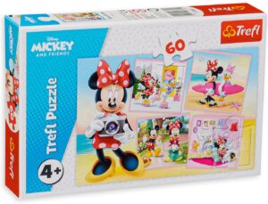 Пъзел Trefl от 60 части - Прекрасната Мини