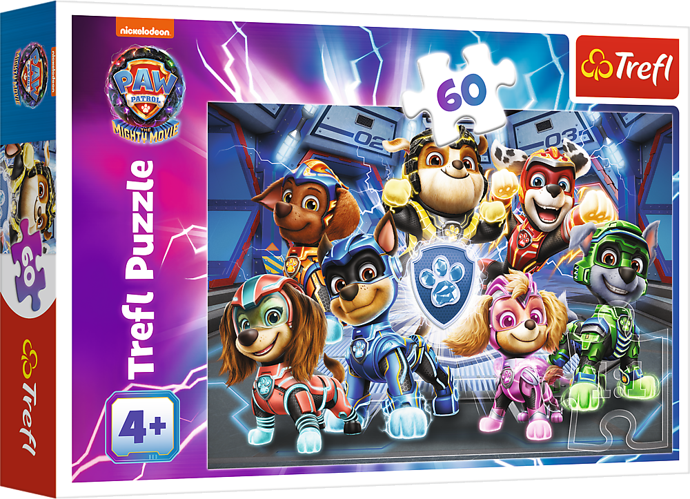 Пъзел Trefl от 60 части - Приключенският град на героите