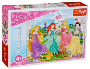 Пъзел Trefl от 60 части - Принцесите на Дисни