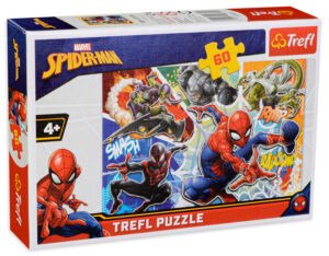 Пъзел Trefl от 60 части - Смелият Спайдърмен