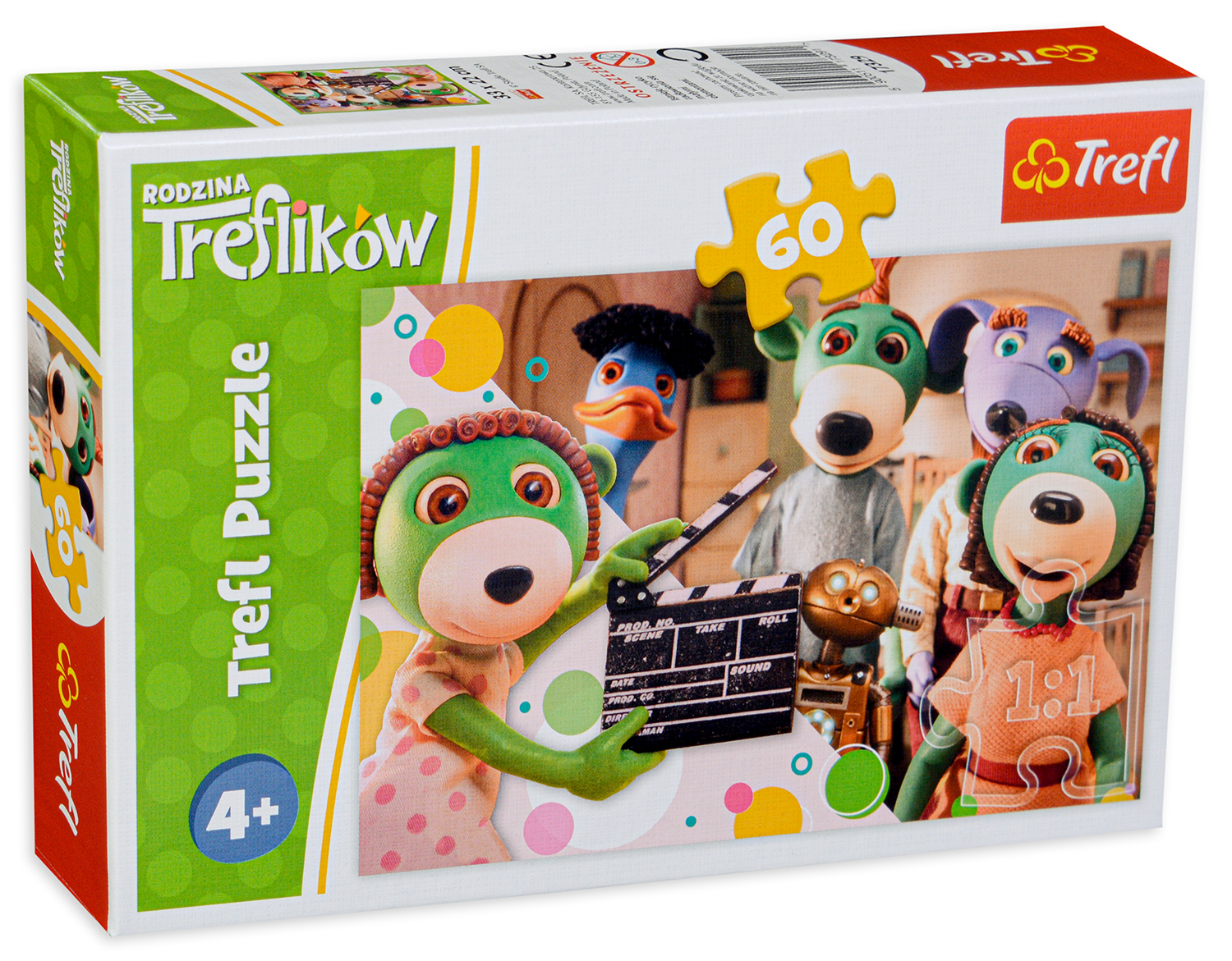 Пъзел Trefl от 60 части - Спомените на Трефлик