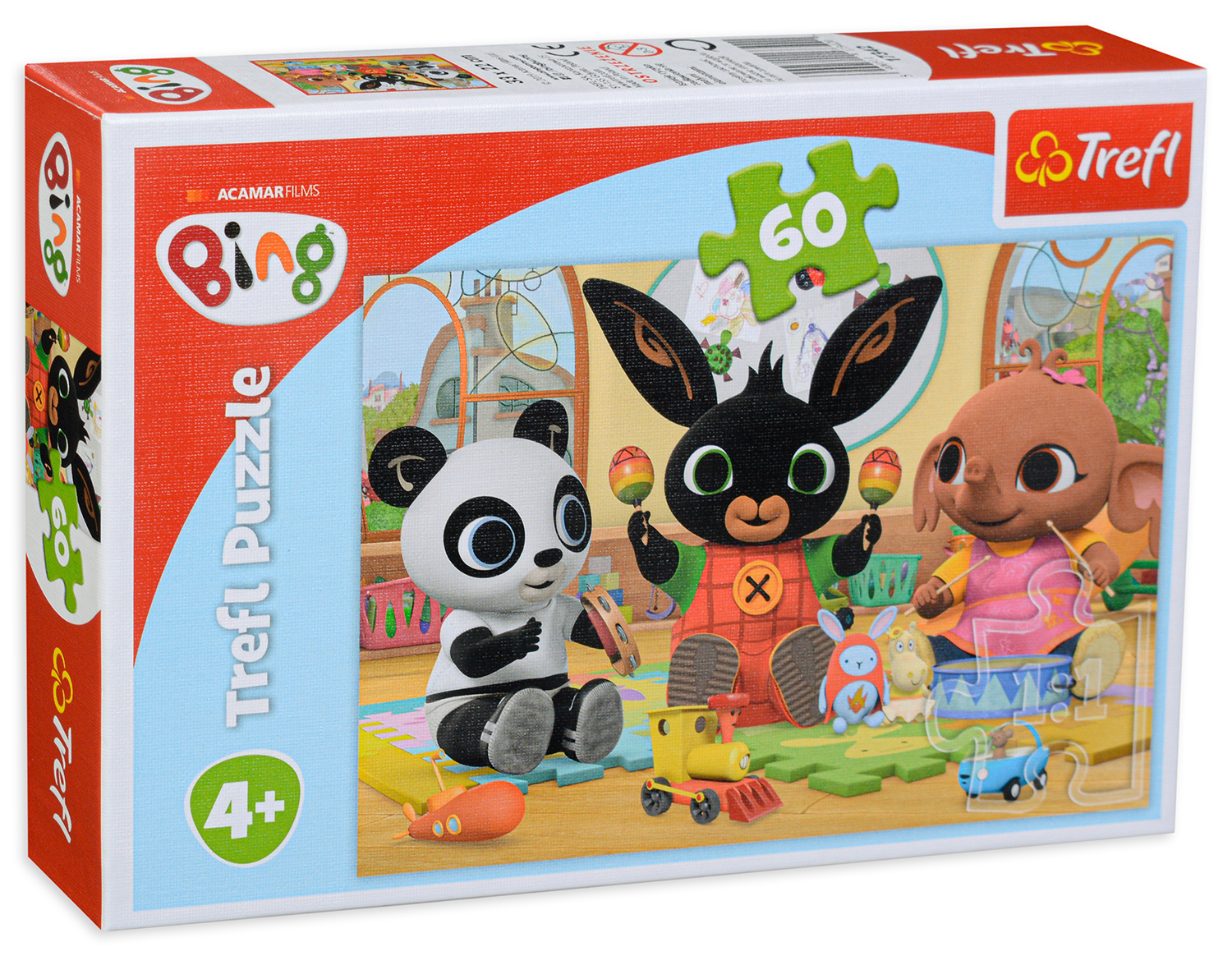 Пъзел Trefl от 60 части - В ритъма на Бинг