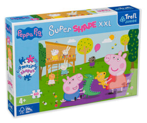Пъзел Trefl от 60 XXL части - Игри с Пепа