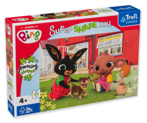 Пъзел Trefl от 60 XXL части - На двора с Бинг