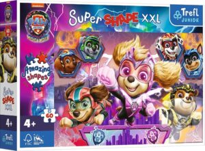 Пъзел Trefl от 60 XXL части - Щастливи кученца