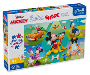 Пъзел Trefl от 60 XXL части - Винаги е забавно с Мики