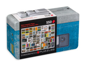 Пъзел в метална кутия Eurographics от 550 части - Музикален плейър