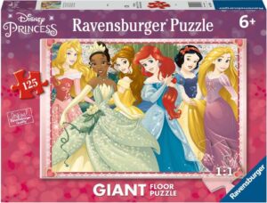 Пъзел за под Ravensburger от 125 части - Дисни Принцеси