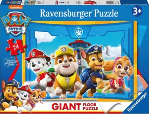 Пъзел за под Ravensburger от 24 части - Пес Патрул, вариант 2