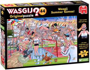 Пъзел-загадка Jumbo от 1000 части - Летни игри