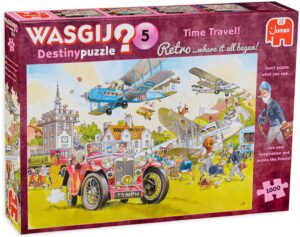 Пъзел-загадка Jumbo от 1000 части - Пътуване във времето