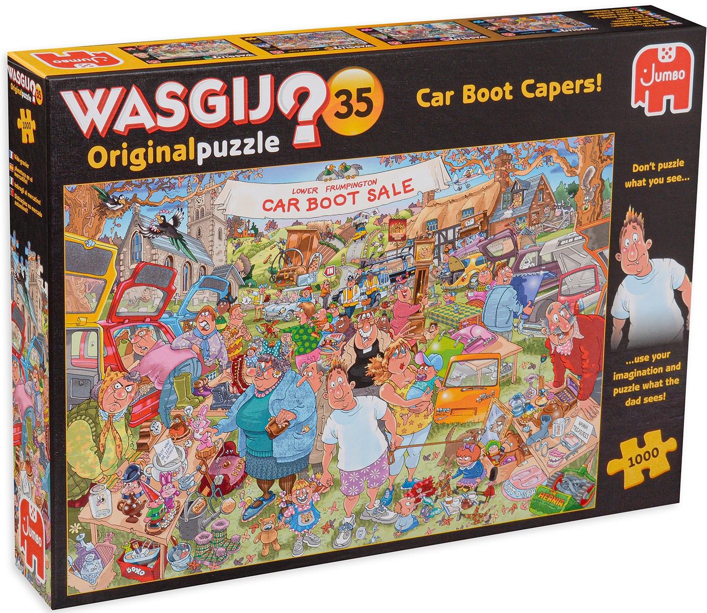 Пъзел-загадка Jumbo от 1000 части - Разпродажба