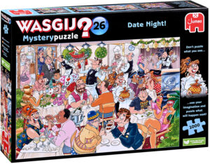 Пъзел-загадка Jumbo от 1000 части - Романтична среща