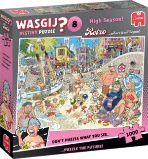 Пъзел-загадка Jumbo от 1000 части - Силен сезон