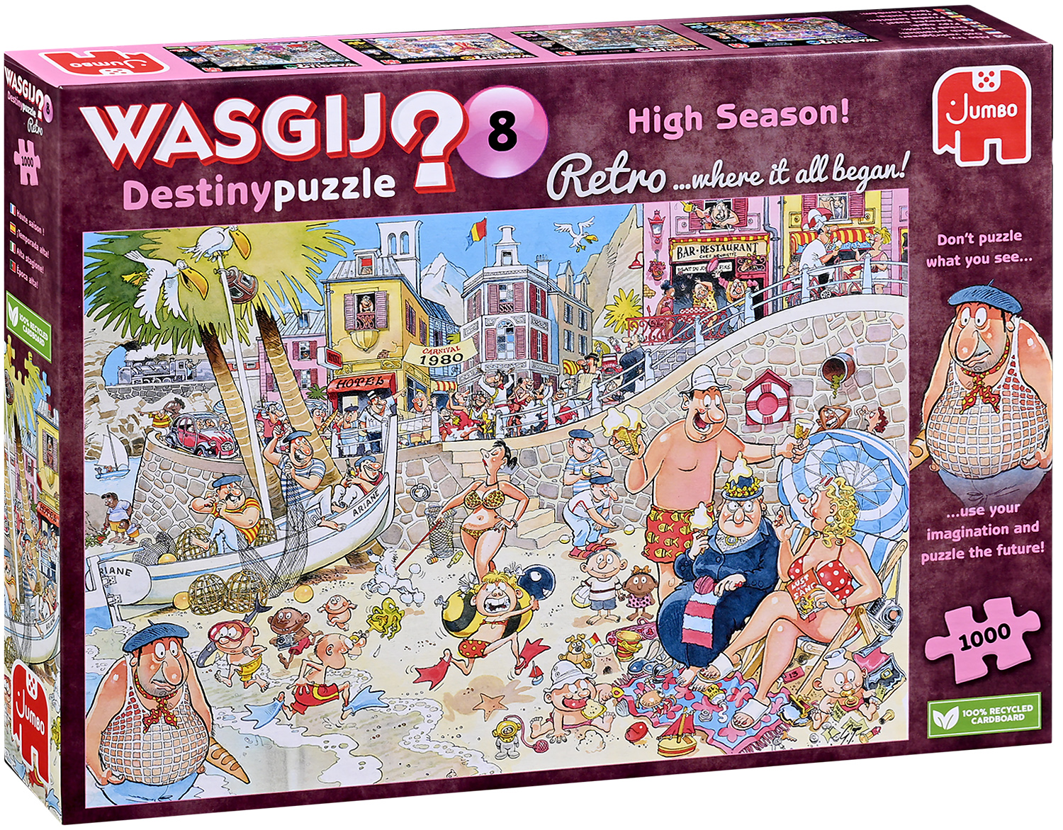 Пъзел-загадка Jumbo от 1000 части - В разгара на сезона