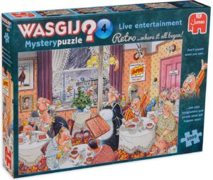 Пъзел-загадка Jumbo от 1000 части - Забавления в ресторанта