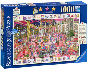 Пъзел-загадка Ravensburger от 1000 части - Детектив Пиер