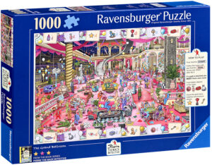 Пъзел-загадка Ravensburger от 1000 части - Детектив Пиер