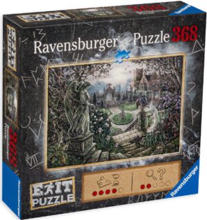 Пъзел-загадка Ravensburger от 368 части - Мистериозната градина
