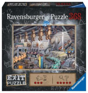 Пъзел-загадка Ravensburger от 368 части - Страшна лаборатория